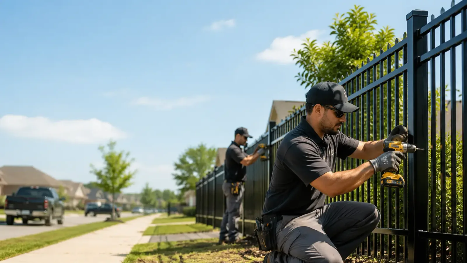 Metal Fence Installation in Jamaica Plain, MA